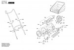 Bosch 0 600 886 103 Ahm 38G Lawnmower 230 V / Eu Spare Parts